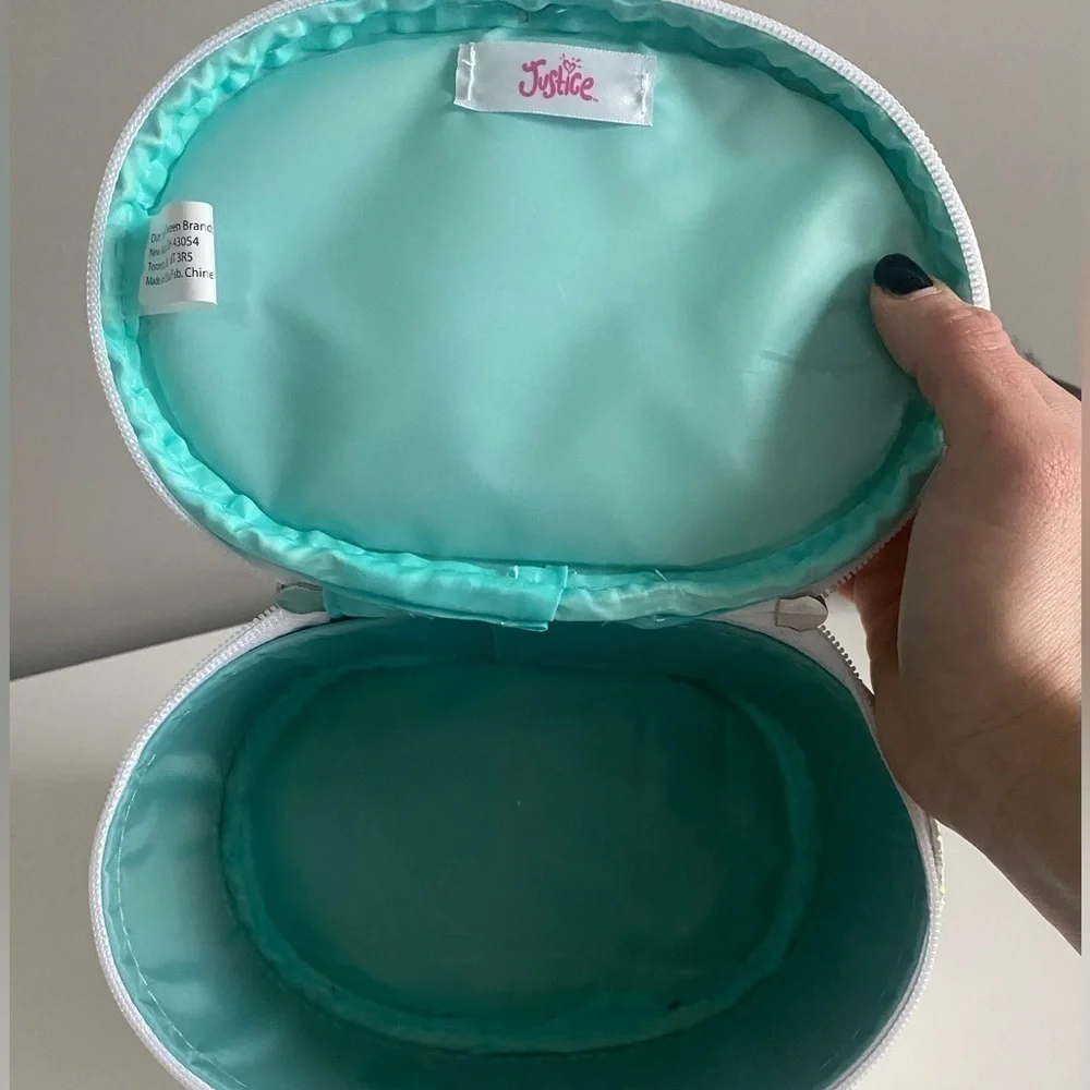 Glitter Makeup Train Case